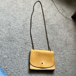Madewell cross body leather purse